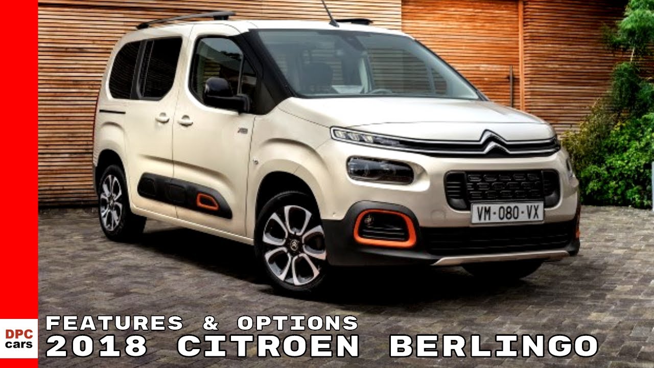 2018 Citroen Berlingo Features & Options - Youtube