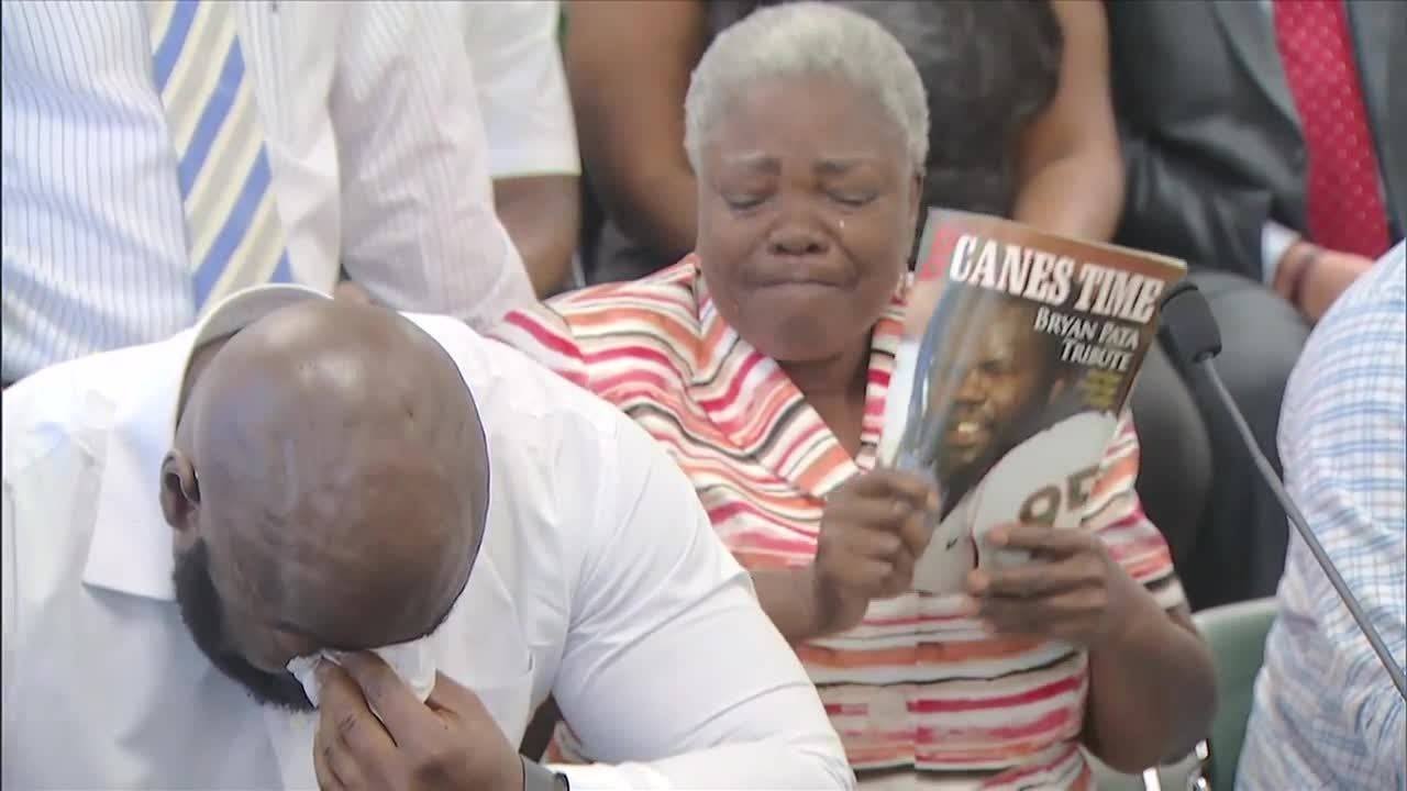 Slain UM football player's family seeks answers from public about his death