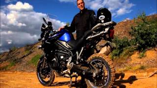 2013 Triumph Tiger Explorer 1200 ABS and Traction control test!