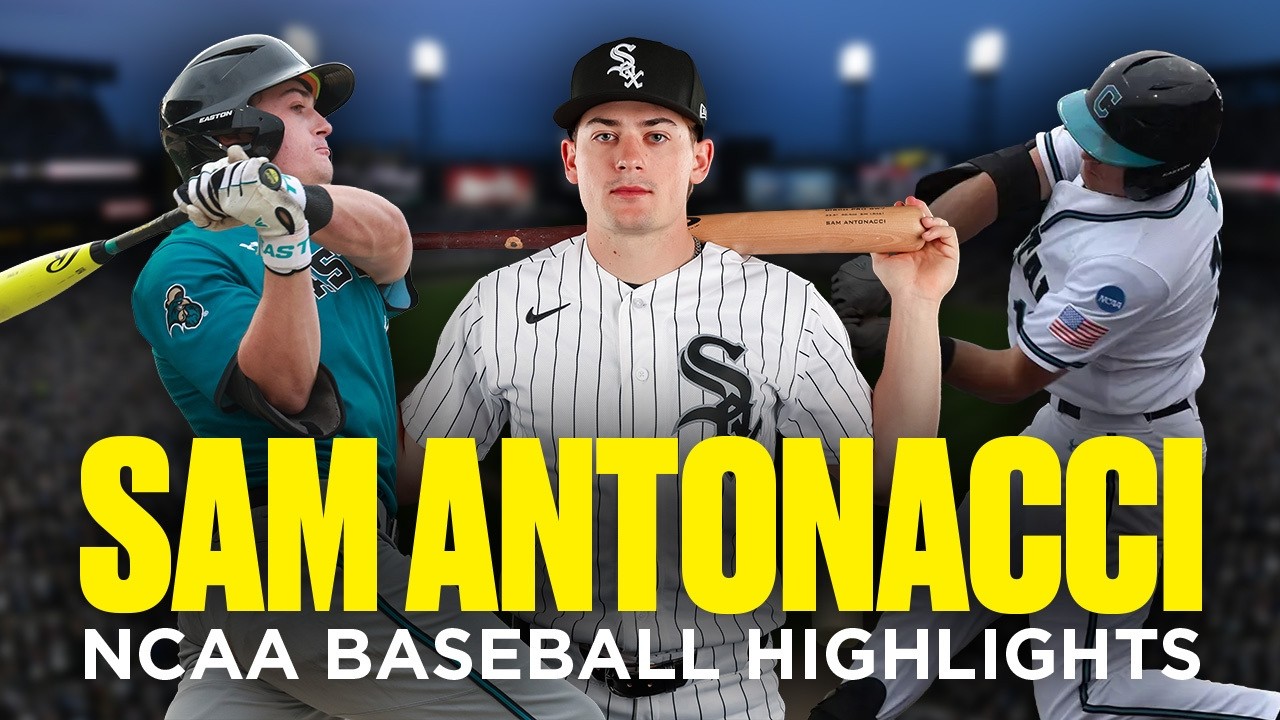 Sam Antonacci college baseball highlights at Coastal Carolina