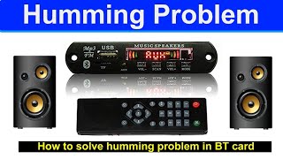 How to solve Humming Problem in Amplifier #howto #diy