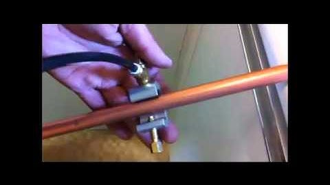 How to fit your water filter "Saddle Valve"