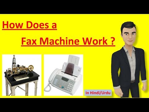 How Does a Fax Machine Work? (in