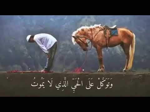 خالد الجليل (آيات عن التوكل على الله )❤