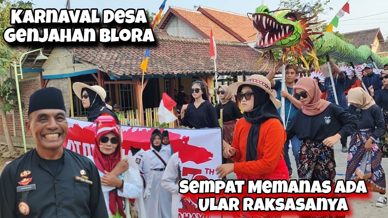 Karnaval Genjahan Rute Panjang Klampok Hingga Kemiri Banyak Gadis Cantiknya