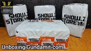 Unboxing especial Marvel de la tienda Gundamit.com por Javitron Español Show.z store Transformers