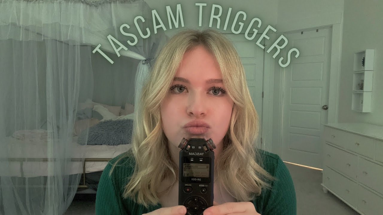 Calm lil Tascam Sesh ASMR  | Mic Touching, Rambles, and Tapping