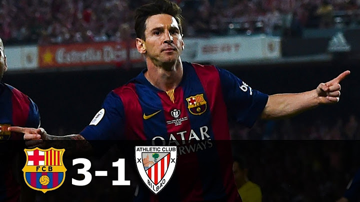FC Barcelona vs Athletic Bilbao 3-1 Highlights (CDR Final) 2014-15 HD 720p (English Commentary)