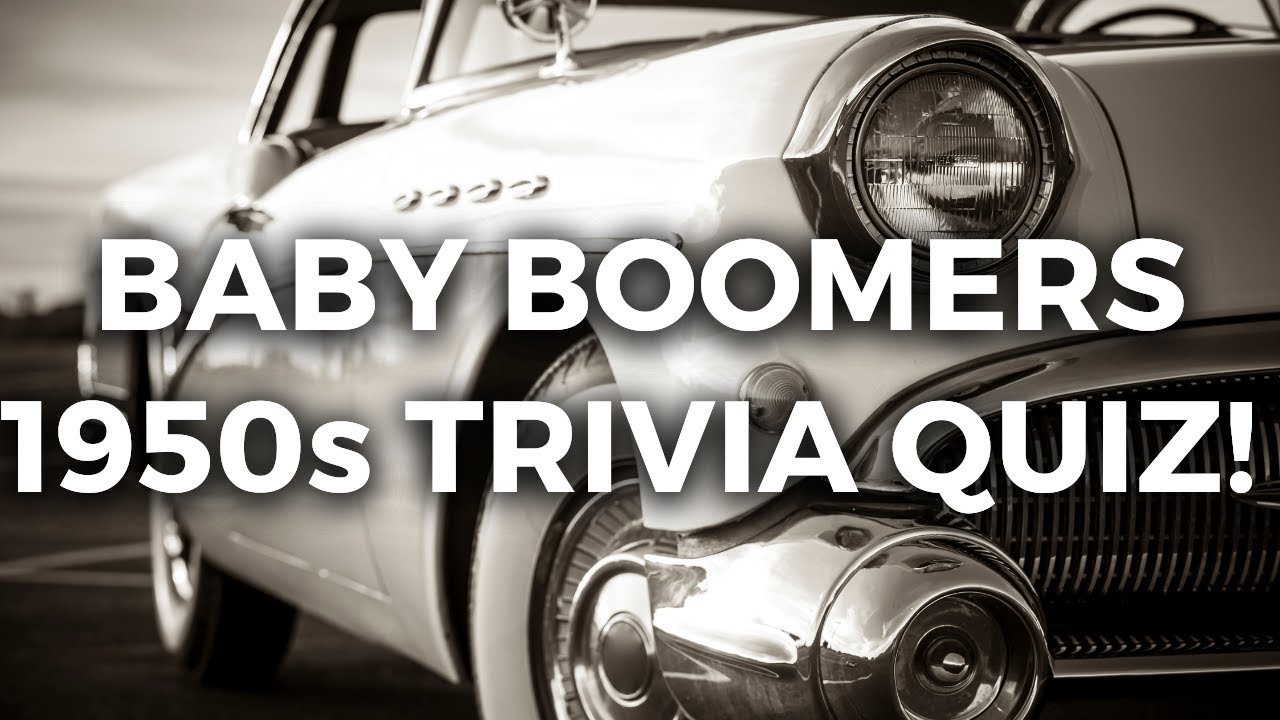 Challenging 1950s Trivia Quiz - YouTube
