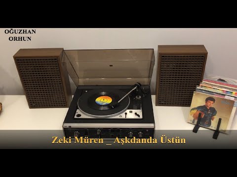 Zeki Müren - Aşktan Da Üstün (1971) 45'lik orjinal plak kayıt Dual HS135