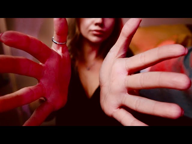 No Talking ASMR | Hand Movements | Rain Ambience 🌙