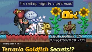 You can eat Goldfish in Terraria for 20 HP ─ Well, could've eaten one...