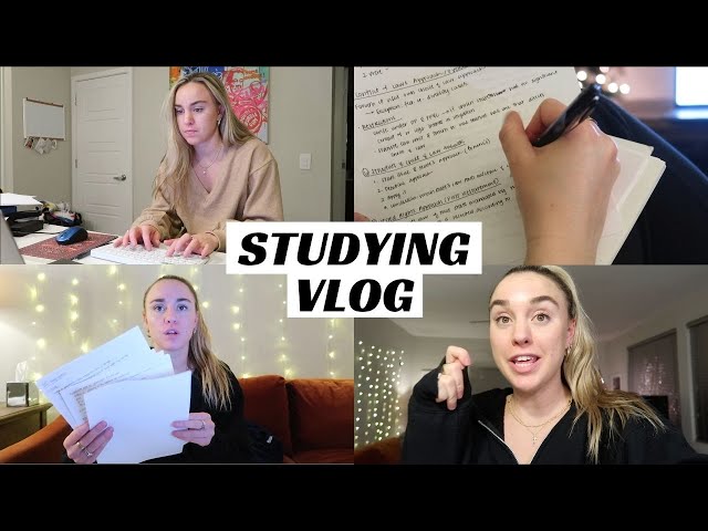 VLOG: night in my life studying for the Bar Exam 