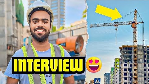 Interview Q Liya Jata Hai 🏗️ | Tower Crane Interview