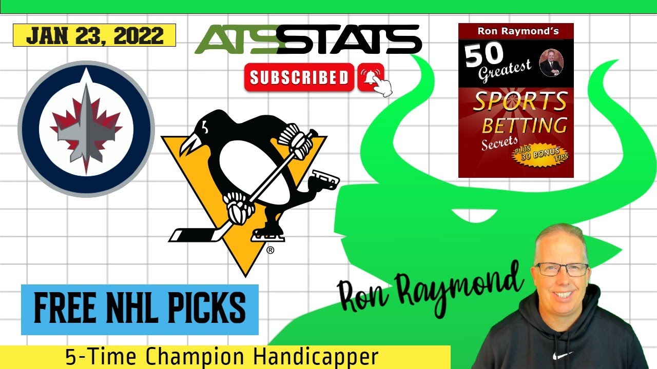 Winnipeg Jets vs  Pittsburgh Penguins Prediction 1/23/22 – Free NHL Picks
