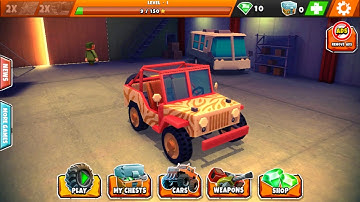 Zombie Offroad Safari (by DogByte Games) / Android Gameplay HD