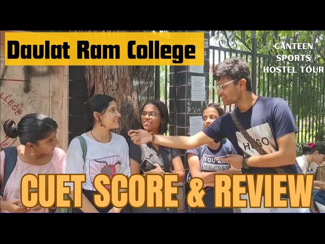Daulat Ram College Review • CUET Score 💯 • North Campus • Delhi University • IS DRC Worth IT ⁉️ class=