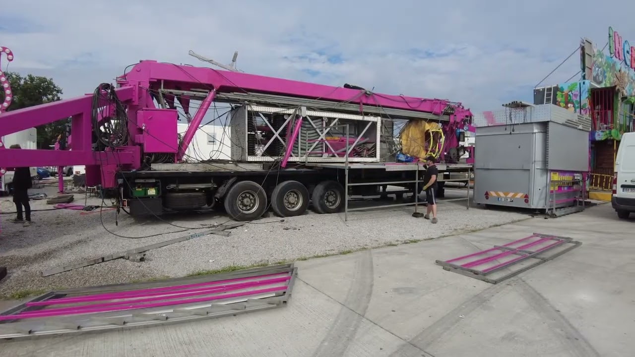 Vidéo de l'avancée du montage