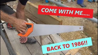 A saw that NEVER runs out of charge***ONE FOR THE 'OLD BOYS'*** by The Tall Carpenter 6,429 views 9 months ago 1 minute, 53 seconds