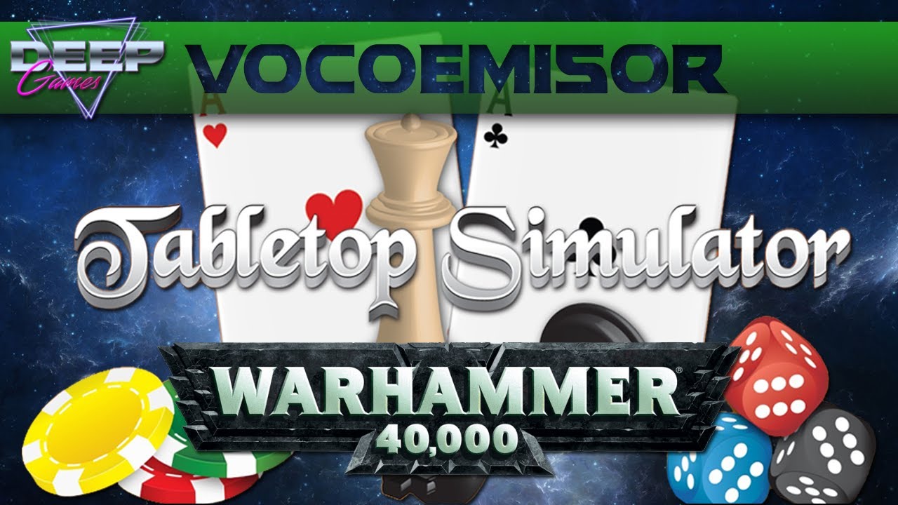 Vocoemisor Tutorial Tabletop Simulator. Warhammer 40k online YouTube