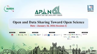APAN61 - Open and Data Sharing Toward Open Science