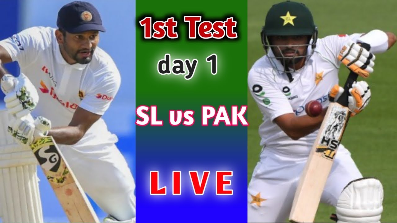 PAK vs SL 1st TEST, SL vs PAK 2023 Live Score #cricketlive #live