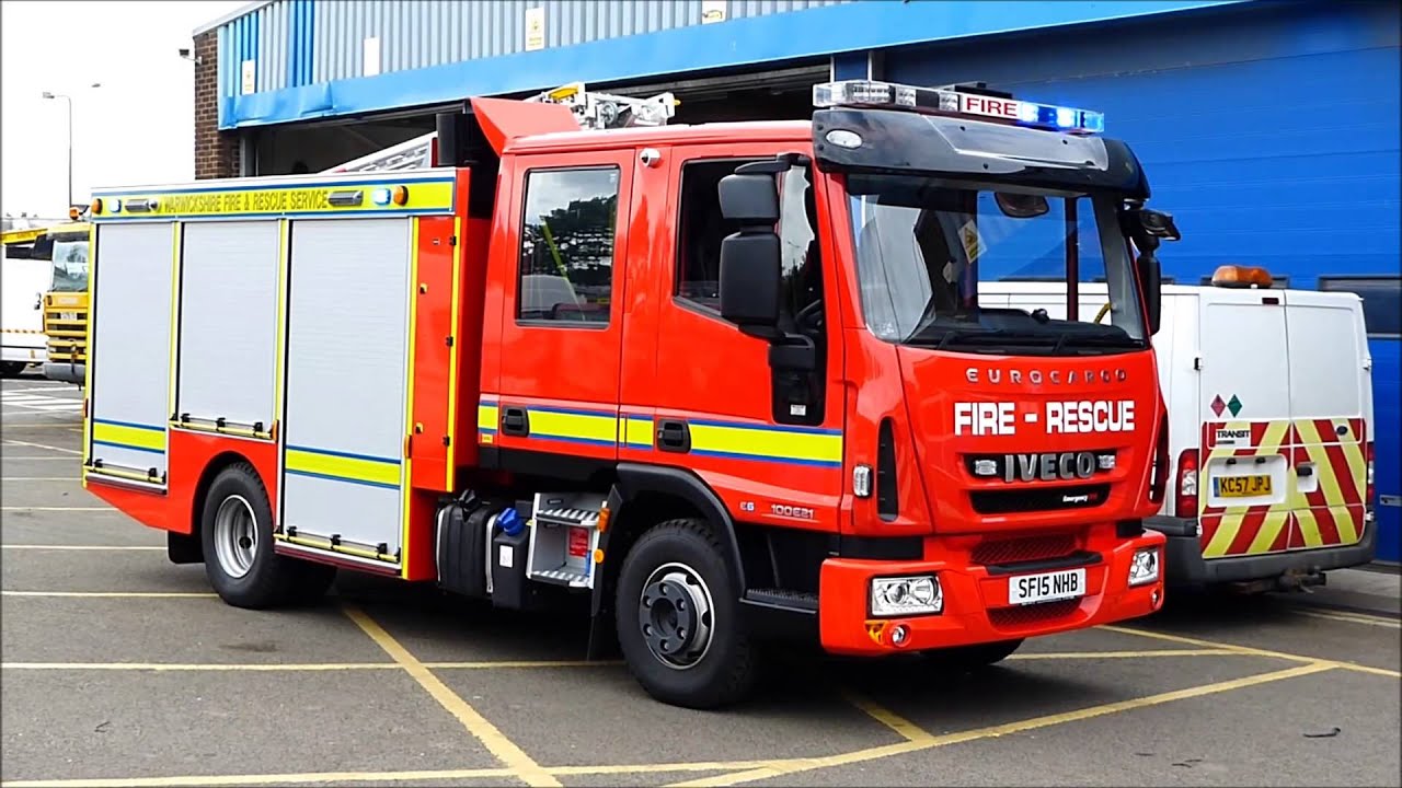 Brand New Warwickshire Fire Rescue Service Iveco Eurocargo Driver Light