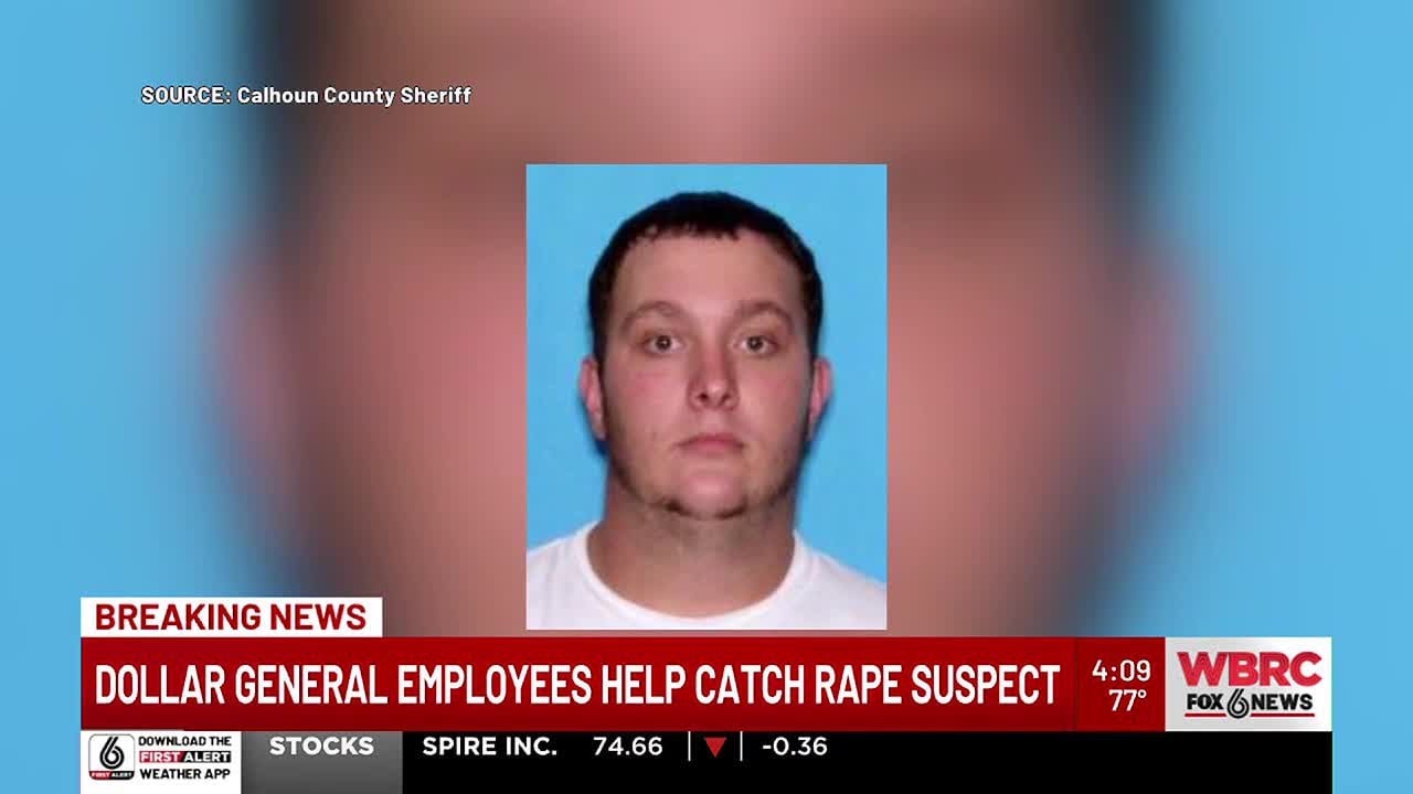 Dollar General employees help catch rape suspect in Anniston - YouTube