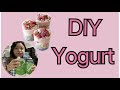 Home made Yogurt! ~~- Less than 10mins preparation! 😍😍😍