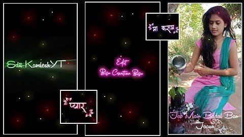 How To Create Text Animation Beat Sync Effect New WhatsApp Status Video Editing Alight Motion Kinema