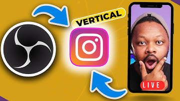 2024 Live Stream to INSTAGRAM with OBS from a Computer in VERTICAL Mode