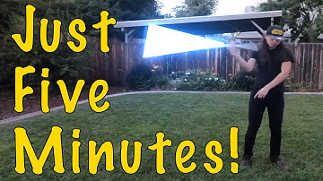 How to do the Obi-Ani lightsaber spin in JUST 5 MINUTES! (senseless spin tutorial)