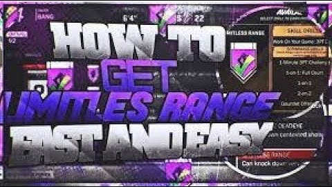 NBA 2K18-FASTEST METHOD TO GET LIMITLESS RANGE HALL OF FAME BADGE *TIPS*