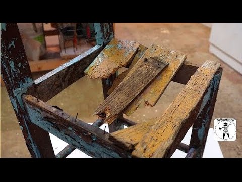 From Firewood to Masterpiece: Ancient Fireplace Chair Restoration