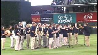MHCB_NationalAnthem at the Colorado Rockies Game on 090809