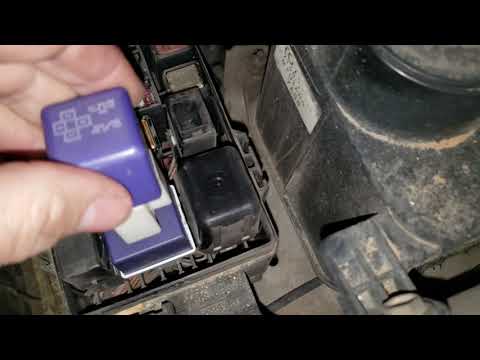 3rd gen 97 Toyota 4Runner. Starter one click fix. Starter relay fix.