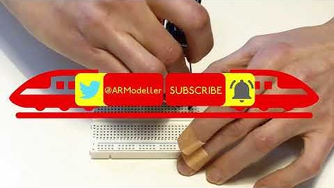 How I made my Arduino based model train controller