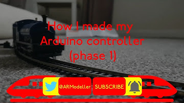 How I made my Arduino based model train controller