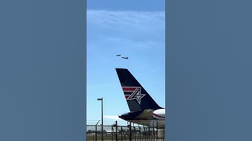 F-18 and F4u Corsair flying together