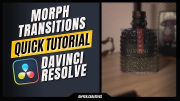 Morph Transitions in Davinci Resolve | A How To Tutorial