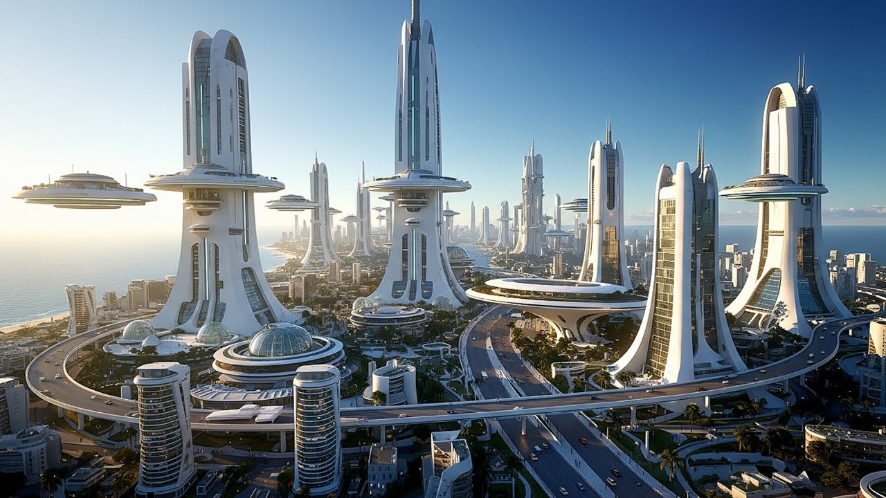 Future Sci Fi City - AI Dreams of Cities | Short Film part27 - YouTube