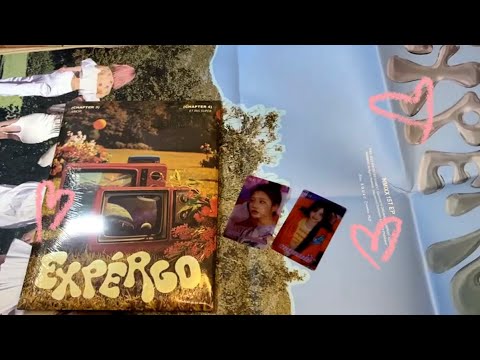 Expergo album unboxing / распаковка, #nmixx #expérgo #unboxing #kpop