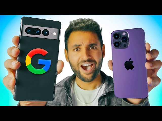 Google Pixel 7 u0026 7 Pro Review - Ridiculous. class=