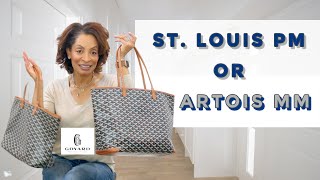 Goyard Artois MM vs St Louis PM, Pros & Cons