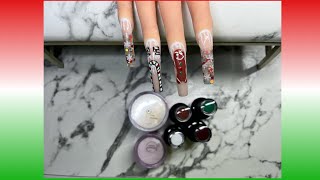 Gingerbread nails Using Kairose and @madamglamofficial #fup #nailinspo #nailsupply 🤎🤎
