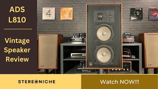 ADS L810 Vintage Speaker Review