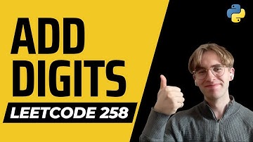 Add Digits - LeetCode 258 - Python Solution