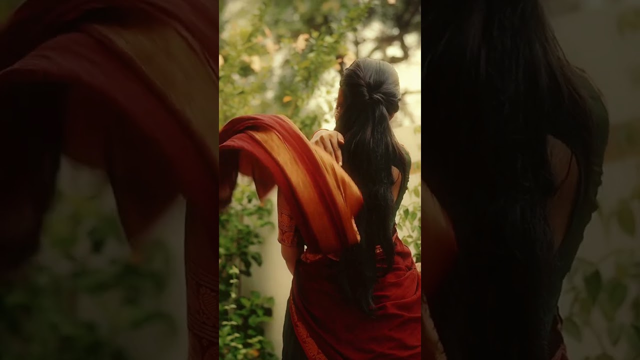 సీత...❤️🦚 | SeethaRamam | Anuuh | #saree #sitaramam #whatsappstatus #love #cinematography