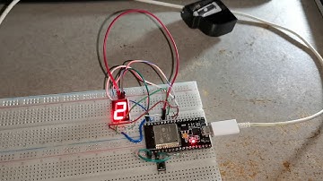 Contador Bidireccional - Display 7 segmentos y ESP32