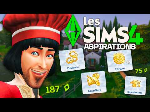 Combien d’ASPIRATIONS peut-on terminer en 2H sur Les Sims 4 ? ⏱️